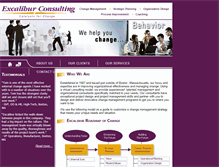 Tablet Screenshot of excaliburconsult.com